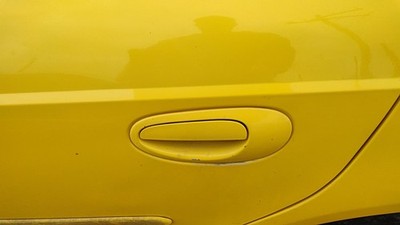 2000-2005 Dodge Neon Driver Left Rear Outside Door Handle Oem Back Yellow