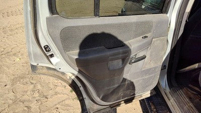 02 Ford Explorer Driver Left Rear Inside Door Trim Panel With Switches Back Gray