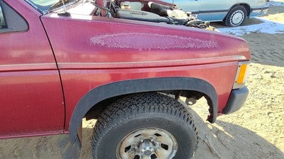 1989-1997 Nissan Hardbody Passenger Right Front Fender Oem 4X4 Red 6311294G35