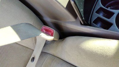 2007-2010 Nissan Altima Passenger Right Front Seat Belt Buckle Receiver Blond C