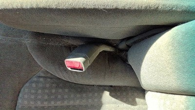 1999 S10 Blazer Passenger Right Front Seat Belt Buckle Receiver Oem Gray 92H