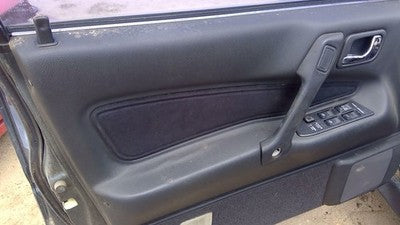 1991 Mitsubishi Galant Vr-4 Driver Left Front Inside Door Trim Panel Only Black