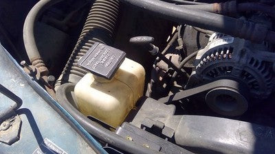 1993 Dodge Dakota Coolant Reservoir Radiator Overflow Tank Bottle Oem 5.2L
