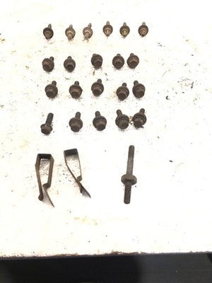 90 F150 Mounting Bolt Set For Intake And Exhaust With Heat Shield Hardware 4.9L