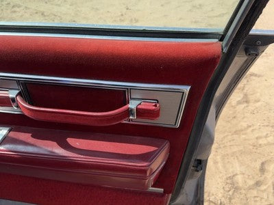 1986 Olds 88 Passenger Right Front Door Trim Panel With Switches Red