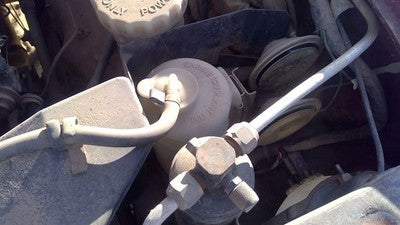 1986 Isuzu Pup Pickup Coolant Reservoir Radiator Overflow Tank Bottle Oem 2.3L
