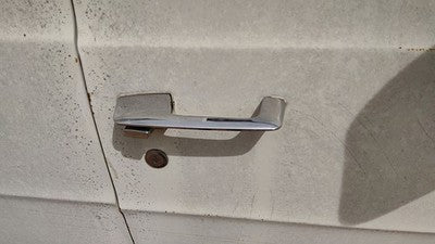 1974 Dodge Van B200 Passenger Right Front Outside Door Handle Oem White