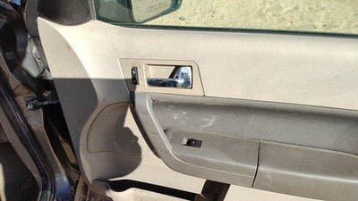 08-11 Focus Passenger Right Front Door Trim Panel With Switches Sedan Gray Gs