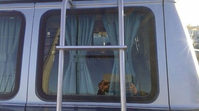 71-95 Chevy G20 Van Passenger Right Back Glass Rear Window Only Lift Gate Hatch