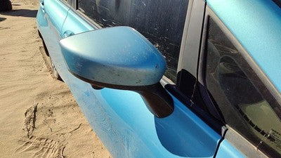 15-17 Nissan Versa Note Passenger Right Power Side Mirror Door Mounted Blue Rbe