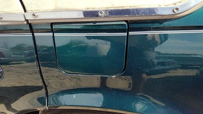 1998-2004 Cadillac Seville Fuel Tank Door With Hinge Gas Lid Oem Filler Green