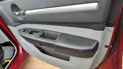 08-10 Charger Passenger Right Front Door Trim Panel With Switches Db Slate Gray