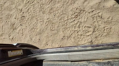 2005 Dodge Ram 2500 Driver Left Lower Kick Trim Panel Oem Taupe L5
