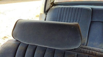 1984 Deville Sedan Rh Passenger Right Head Rest Oem Cloth Blue