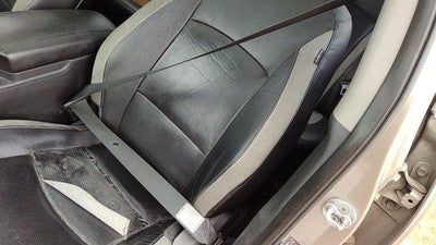 12-15 Kia Optima Sx Driver Left Front Seat Belt Retractor Oem Shoulder Black Va