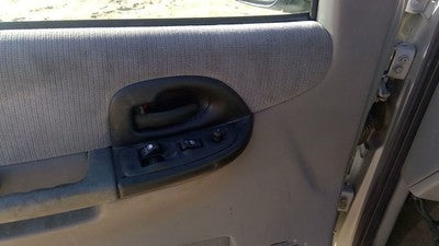 2001-03 Chevy Venture Driver Left Front Inside Door Trim Panel Only Oem Gray 14C
