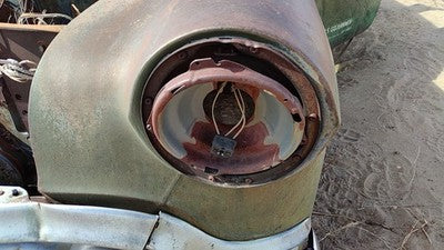 1953 Chevy Bel Air 150 Sedan Driver Left Head Light Bucket Oem Front Lamp