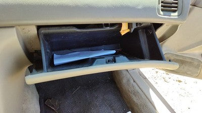 1997 Honda Accord Glove Box Assembly Complete Door With Latch Oem Gray F