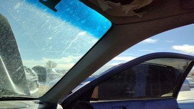 1998 Honda Civic Passenger Right A Pillar Trim Windshield Post Panel Gray Coupe