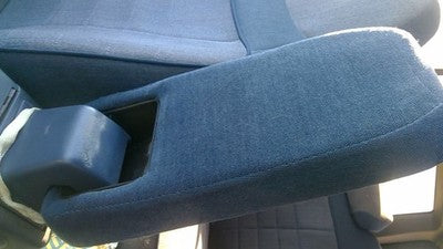 1995 Ford Explorer Center Console Lid Only Oem Arm Rest Fold Down Blue