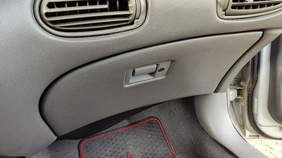 1997 Ford Taurus Glove Box Assembly Complete Door With Latch Oem Gray