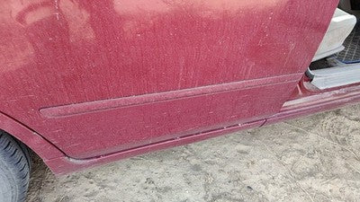 06 Nissan Altima Passenger Right Rear Moulding From Door Back Trim Strip Red A15
