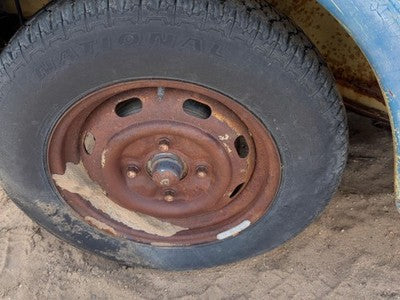 1968-1979 Vw Super Beetle 15" Steel Wheel Oem Factory 8 Slot Rim