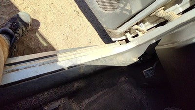 2004 Pontiac Grand Prix Driver Left Lower Kick Trim Panel Oem Pewter 69B
