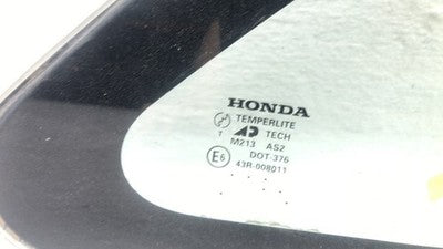 1996-2000 Honda Civic Passenger Right Rear Quarter Glass Back Side Window Oem