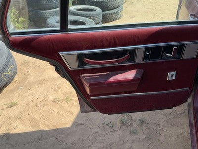 1988 Olds 88 Driver Left Rear Door Trim Panel With Switches Back