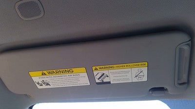 2011-2015 Kia Sorento Driver Left Sun Visor Oem Black Eb 852101U100h9