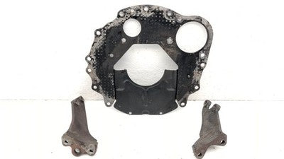 86 Isuzu Pup 2.3L 5 Speed Transmission Bell Housing Spacer Plate Bolts Brackets
