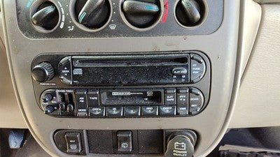 2001-2002 Chrysler Pt Cruiser Stock Radio Oem Factory Stereo Cd Player Corner.
