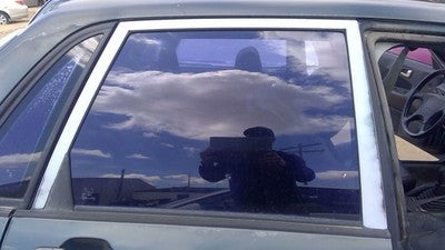 89-93 Mitsubishi Galant Vr-4 Passenger Right Rear Side Window Door Glass Back