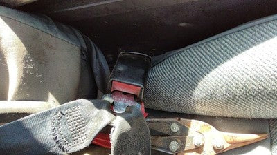1989 Chevy Camaro Passenger Right Front Seat Belt Buckle Receiver Oem Black