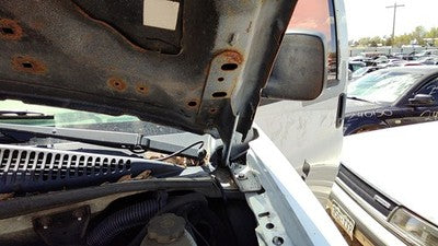 2012 Chevy Express Van Driver Left Hood Hinge Assembly Oem White 50U