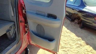 1999-2003 Ford F150 Driver Left Rear Door Trim Panel Back Gray Yl3Z1827407Bad
