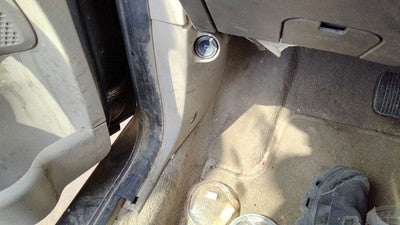 2010 Ford Focus Driver Left Lower Kick Trim Panel Oem Gray Gs