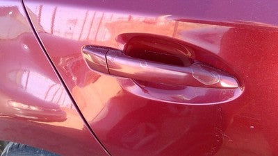 10-12 Lexus Hs250h Hybrid Passenger Right Rear Outside Door Handle Back Red 3r1