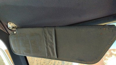 1986 Ford Ranger Driver Left Sun Visor Oem Blue