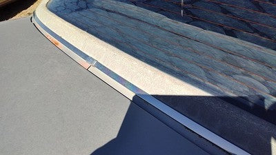 85 Grand Marquis Passenger Right Rear Chrome Trim Moulding Below Back Glass