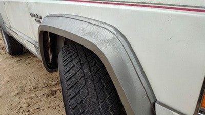 1992 Jeep Cherokee Passenger Right Front Wheel Flare Moulding Oem Fender