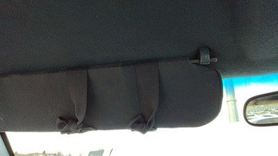 1993 Gmc Safari Driver Left Sun Visor Oem Blue