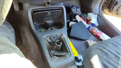 1996-1998 Honda Civic Shifter Trim Bezel Oem Console Coupe Gray 4799995