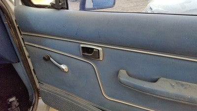 1987 Ford Ranger Passenger Right Front Door Trim Panel Manual Blue