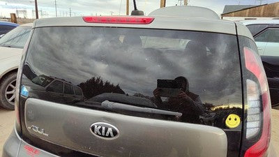 2014-2019 Kia Soul Back Glass Rear Window Oem 87110B2040