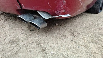 2001 Cadillac Eldorado Passenger Right Rear Muffler With Exhaust Tip Oem