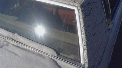 1978 Buick Regal Chrome Trim Surrounding Back Glass Rear Window Oem Moulding