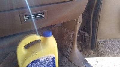 1985 Olds 88 Passenger Right Lower Kick Trim Panel Oem Tan