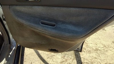 96-97 Accord Passenger Right Rear Door Trim Panel With Switches Back Gray F